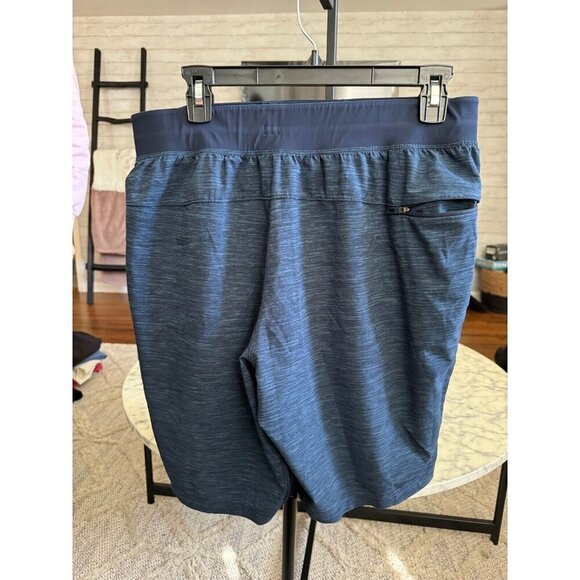 Lululemon T.H.E. Short *9" Updated Heather Allover Iron Blue True Navy Size L - Picture 3 of 6